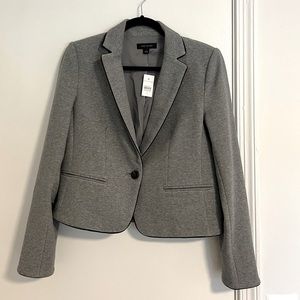 Ann Taylor Newbury Blazer- grey - size 6 - NWT